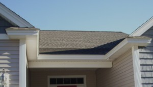 New Home with Wide Shadowboard and Short Fascia