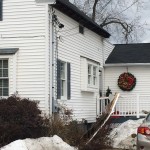 Gutter, Fascia, and Soffit Brought Down by Ice Dams